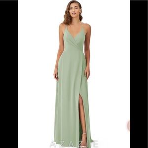 Azazie Davis Bridesmaid Dress in Dusty Sage